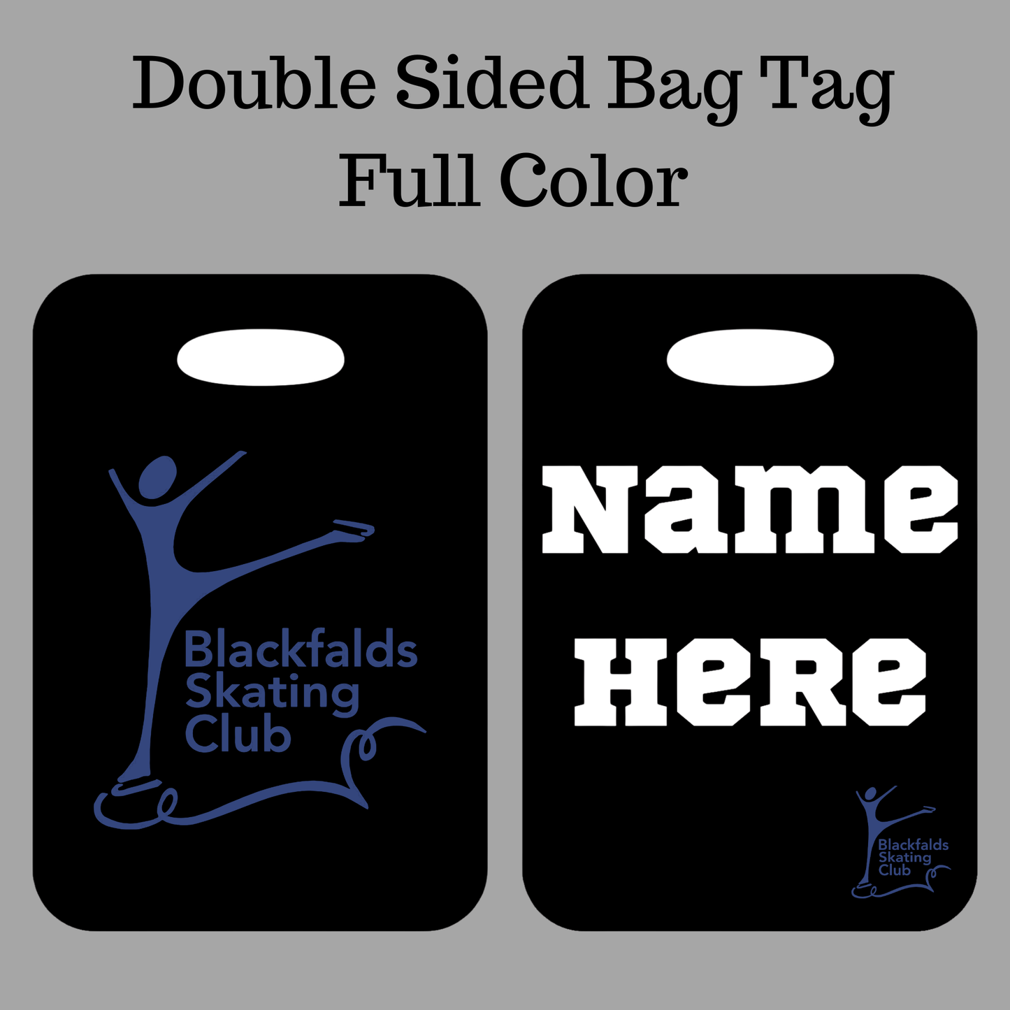 Double Sided Bag Tag