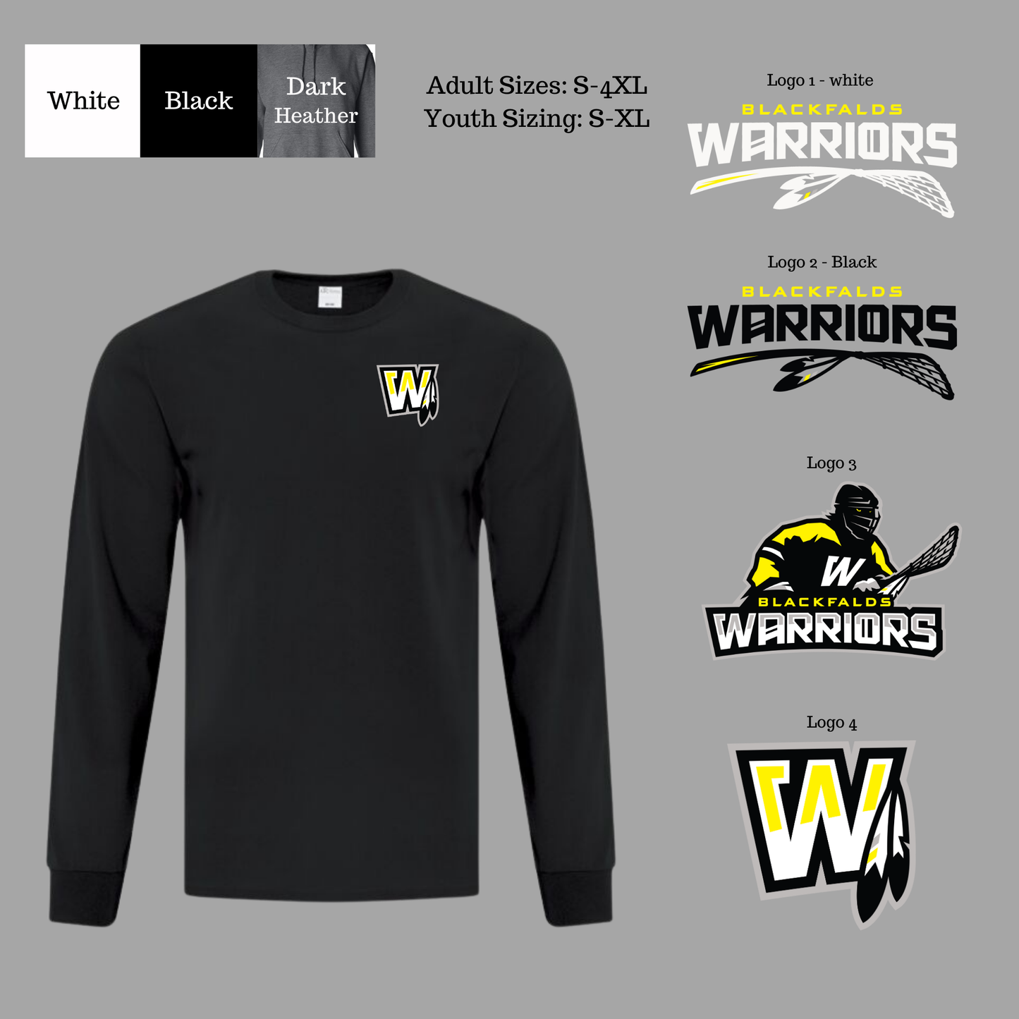 Long Sleeve Adult/Youth - COTTON