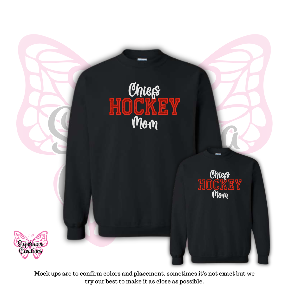 Hockey Mom - Embroidery
