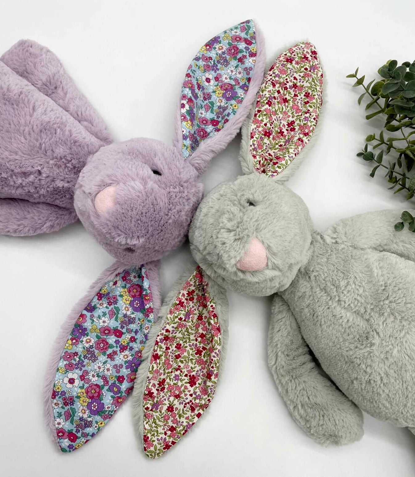Embroidered Bunny - SAGE