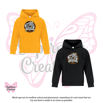 ATC™ EVERYDAY FLEECE HOODIE - Ice Dragons