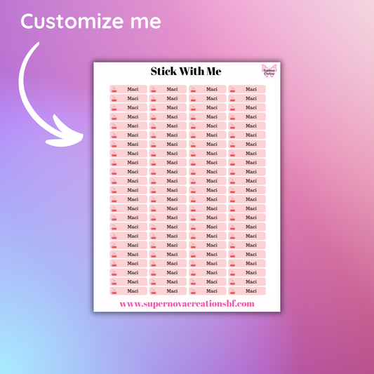 Labels – Premium Stick – The Essentials Pack