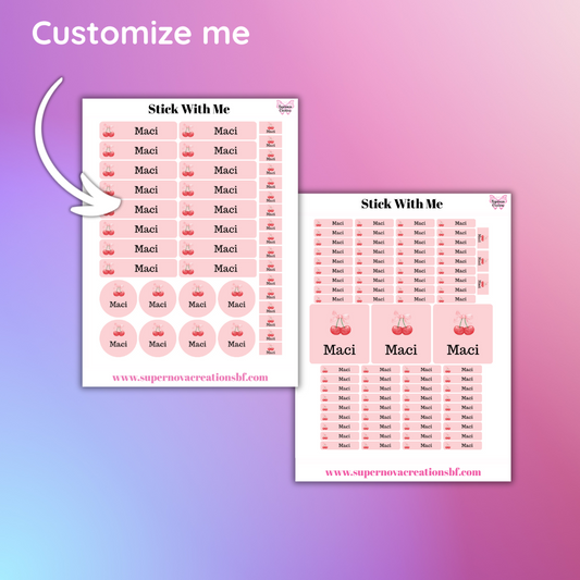 Labels – Premium Stick – Everything Pack – NEW