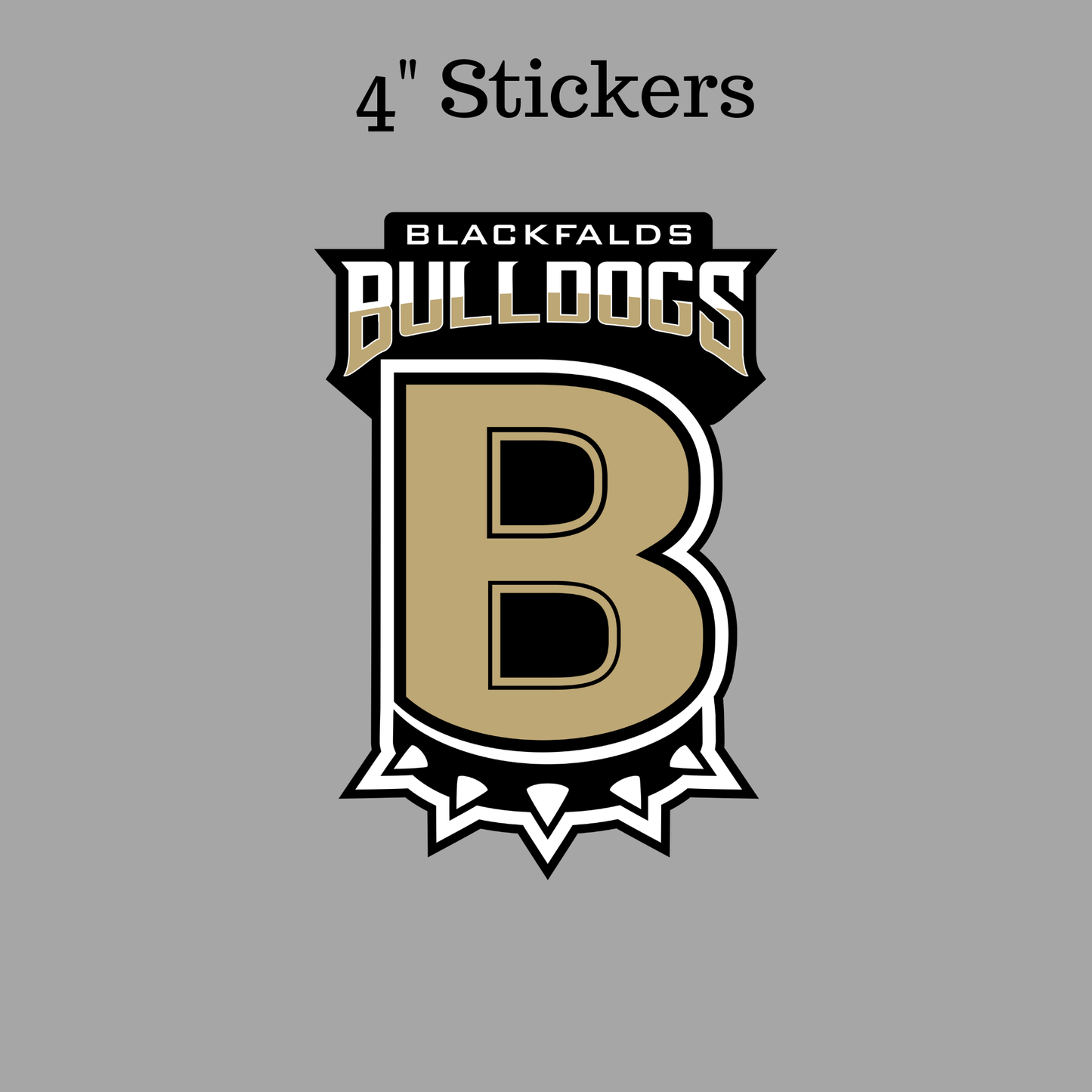 4" Stickers