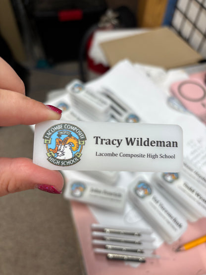 Magnetic Name Tag