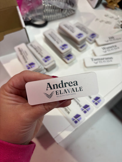 Magnetic Name Tag