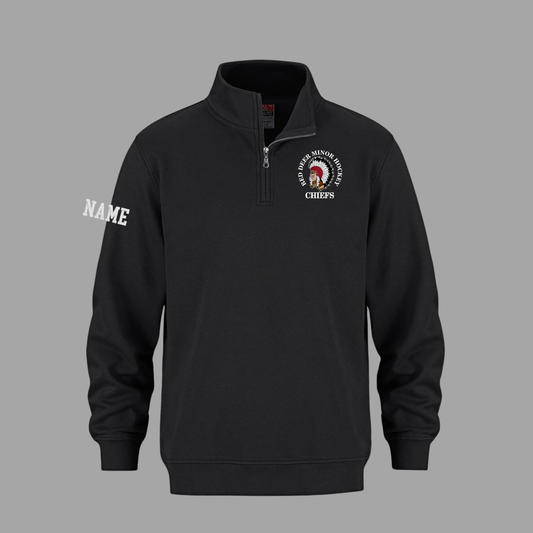 Flux - 1/4 Zip - Embroidered