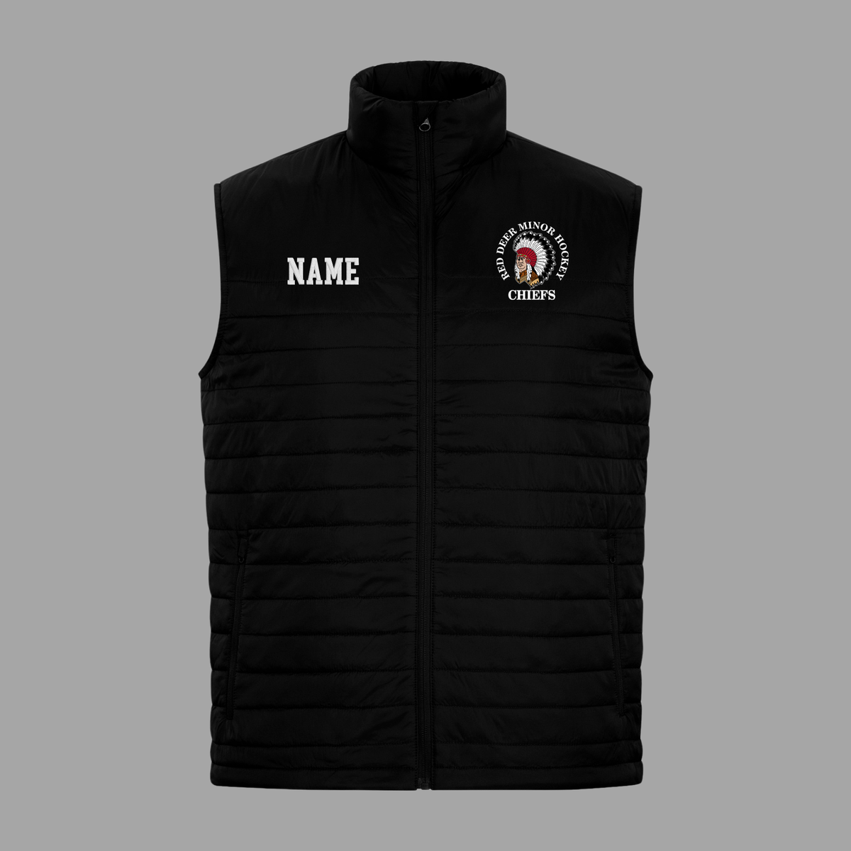 CH - PUFFY VEST - Embroidered