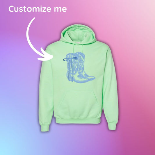Hoodie Boots Design